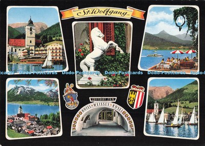 D293140 St. Wolfgang. Im Weissen Rossl. Alfred Grundler. Kuschelig. Multi View