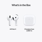 Apple AirPods 4 Wireless In-Ear Earbuds w/ USB-C Charging Case - White — photo 3