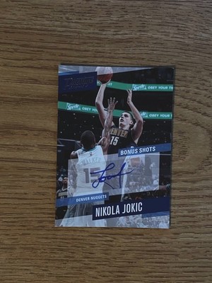 2017-18 Panini Prestige - Bonus Shots Signatures Nikola Jokić #74 (AU)