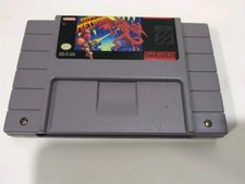Nice Tested Working SNES Super Nintendo Super Metroid Game Cartridge Only