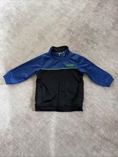 Puma Toddler Boy's Blue Black Full-Zip Track Jacket