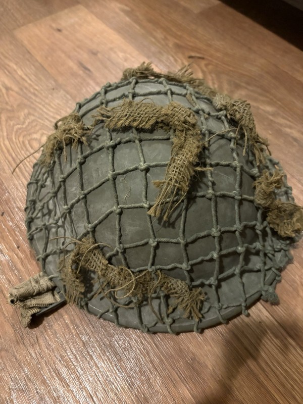 WWII British Helmet Mk II Original 1941 Large 7 3/4