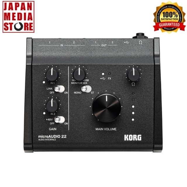 Korg MicroAudio 22 Audio Interface Brand NEW