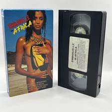 Emmanuelle In Africa (1975) Laura Gemser ~ VHS Tested Exploitation E2