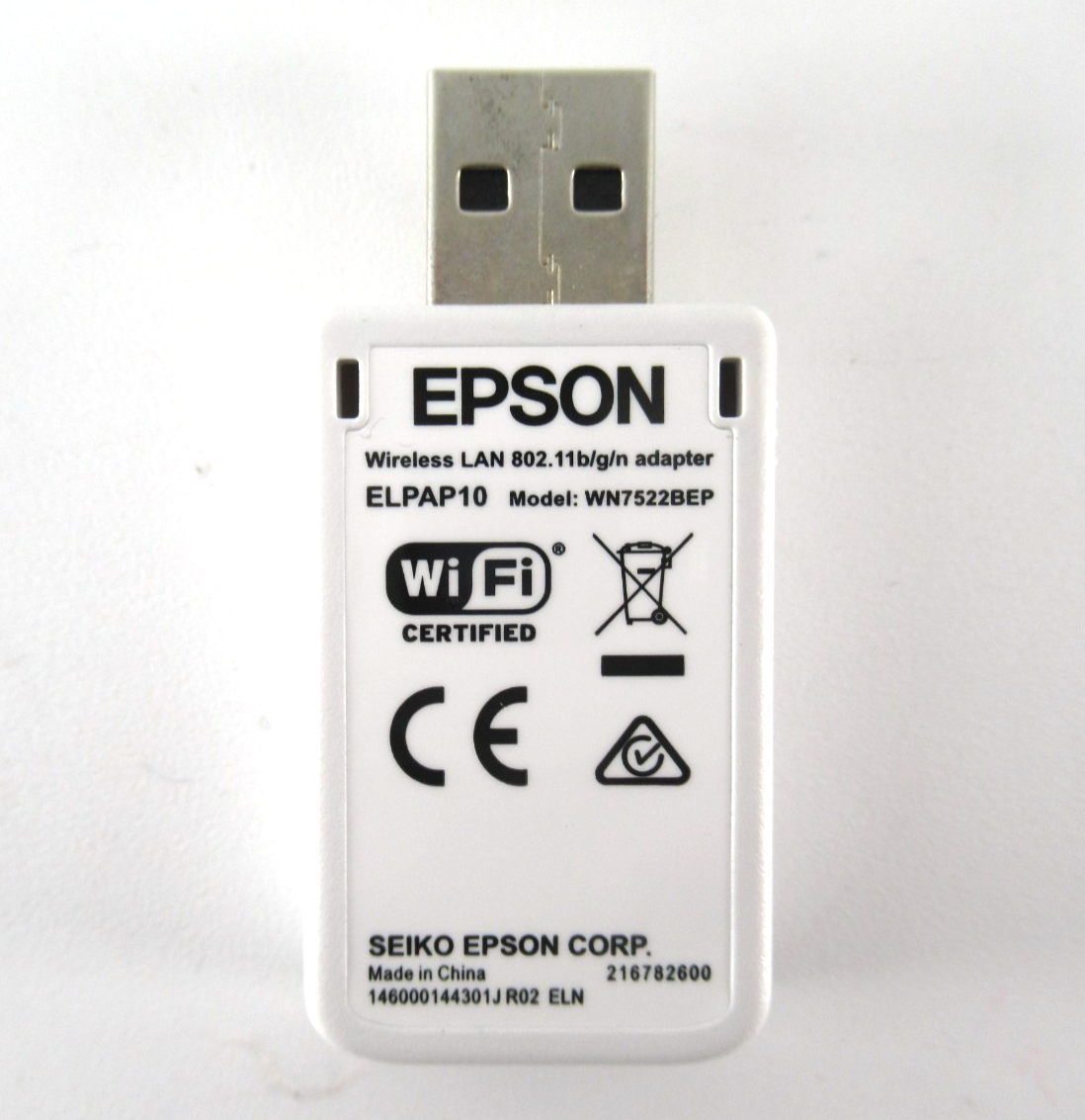 Epson ELPAP10 USB Wireless LAN Adapter