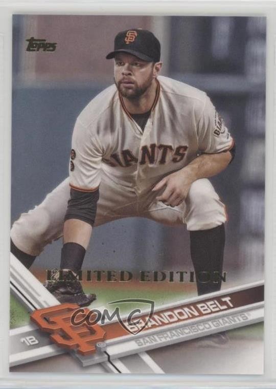2017 Topps Limited Edition Brandon Belt #347 0w8