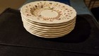VTG 1950's Vernon Kilns DESERT BLOOM Dessert Plates 6.5" Hand Painted Lot of 7 — photo 5