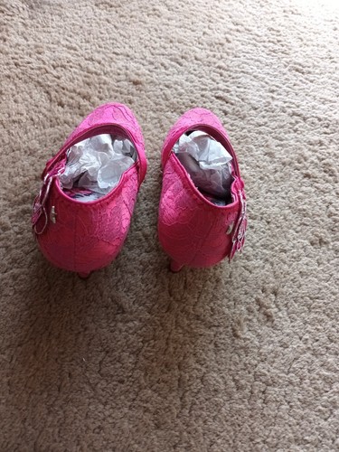 Scarpe Joe Browns "Floozie" rosa taglia 5 e taglia 7 Mary Jane BORSA ABBINATA ELENCATA - Foto 2 di 9