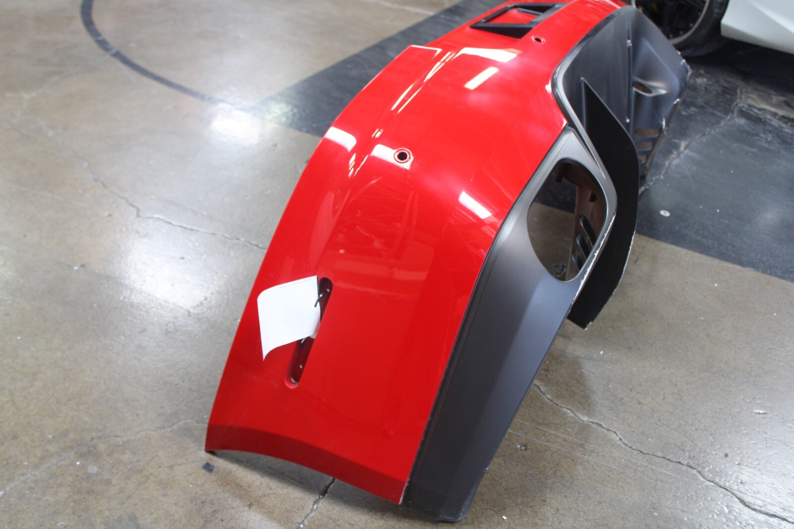 Ferrari 599 GTB, Rear Bumper Cover w/ Sensor Option, Dmg, Used, P/N 82902010