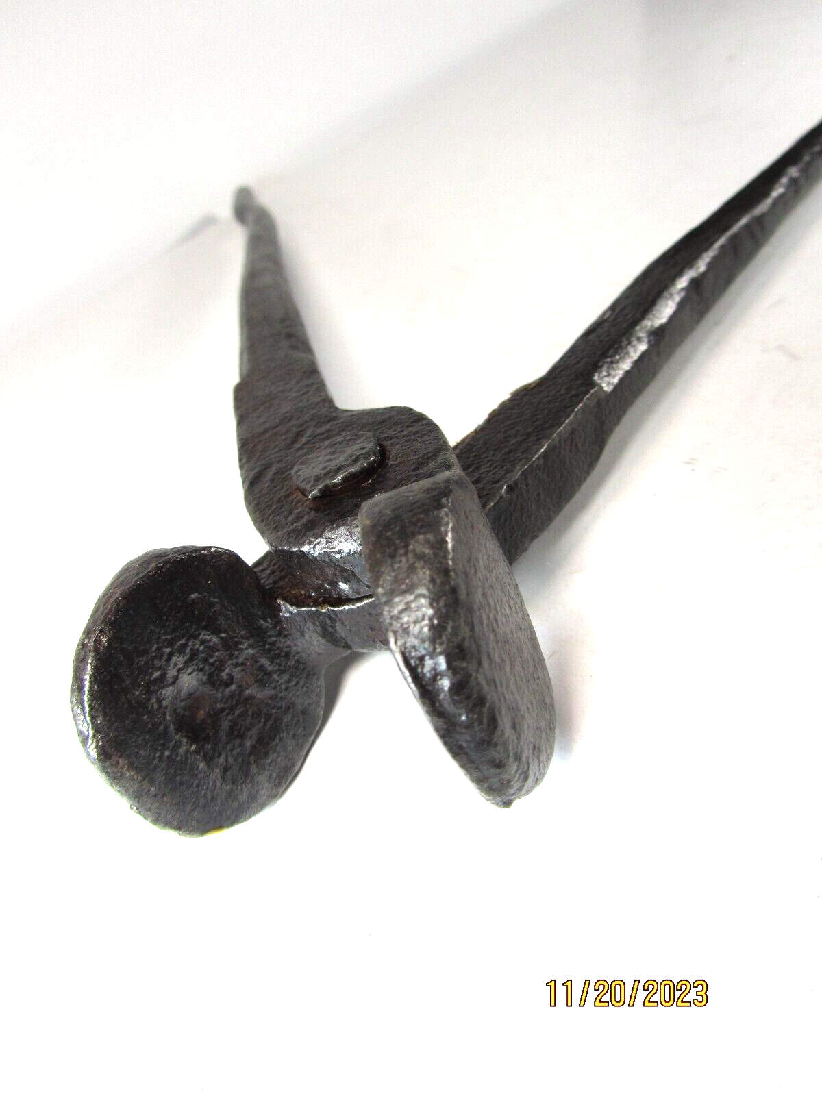 Set of four vintage antique Blacksmith tongs eBay