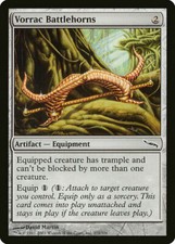 Vorrac Battlehorns  x4 Mirrodin MtG NM