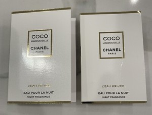 Chanel Coco Mademoiselle L Eau Privee Eau Pour Nuit Sample Lot X 2 0 05 Oz Ea Ebay