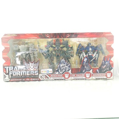 Transformers Revenge of Fallen Gathering at Nemesis Action Figure Set Megatron