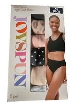 Slip donna taglia XS 6 paia senza cuciture Joyspun nuovi con scatola 