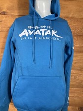 Avatar  The Last Airbender  Hoodie Sweatshirt Men  s Unisex SZ S Blue