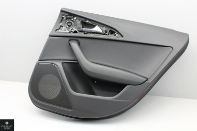 2012-2017 Audi A6 Right Rear Interior Door Panel OEM BLACK N1F/FZ