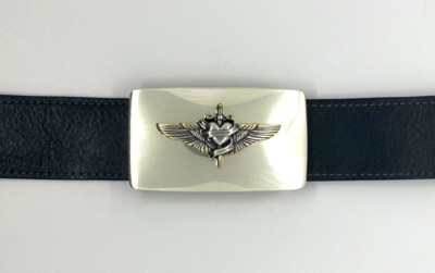 Gürtelschnalle Power and strength Wechselschließe Gürtelschließe Buckle