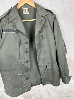 Socovet Bais 1987 Vintage 80's French Military Army Jacket Men's