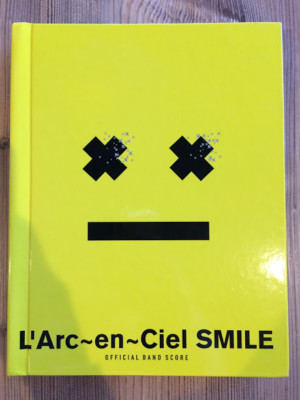 L'Arc en Ciel JAPAN BAND SCORE GUITAR TAB SMILE Official book SONY MAGAZINES