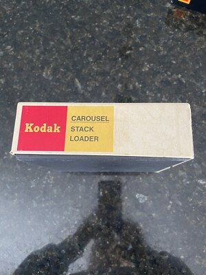 Vintage Kodak Carousel Stack Loader B40 Open Box. Slide Projector Display