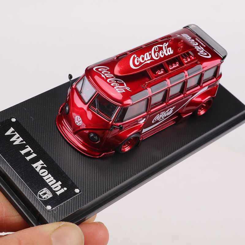 4R-737 1/64 フォルクスワーゲン T1 Bus Coca-Cola Volkswagen T1 Coca Cola 1:64 Liberty 64 diecast scale model