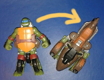 2016 * TWIST 'N' MUTATE LEO LEONARDO (COMPLETE)* TMNT NINJA TURTLES COMBINED P&P