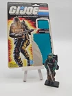 GI JOE ARAH 1986 BEACHHEAD 100% COMPLETE W/ FULL CARD BACK HASBRO VINTAGE