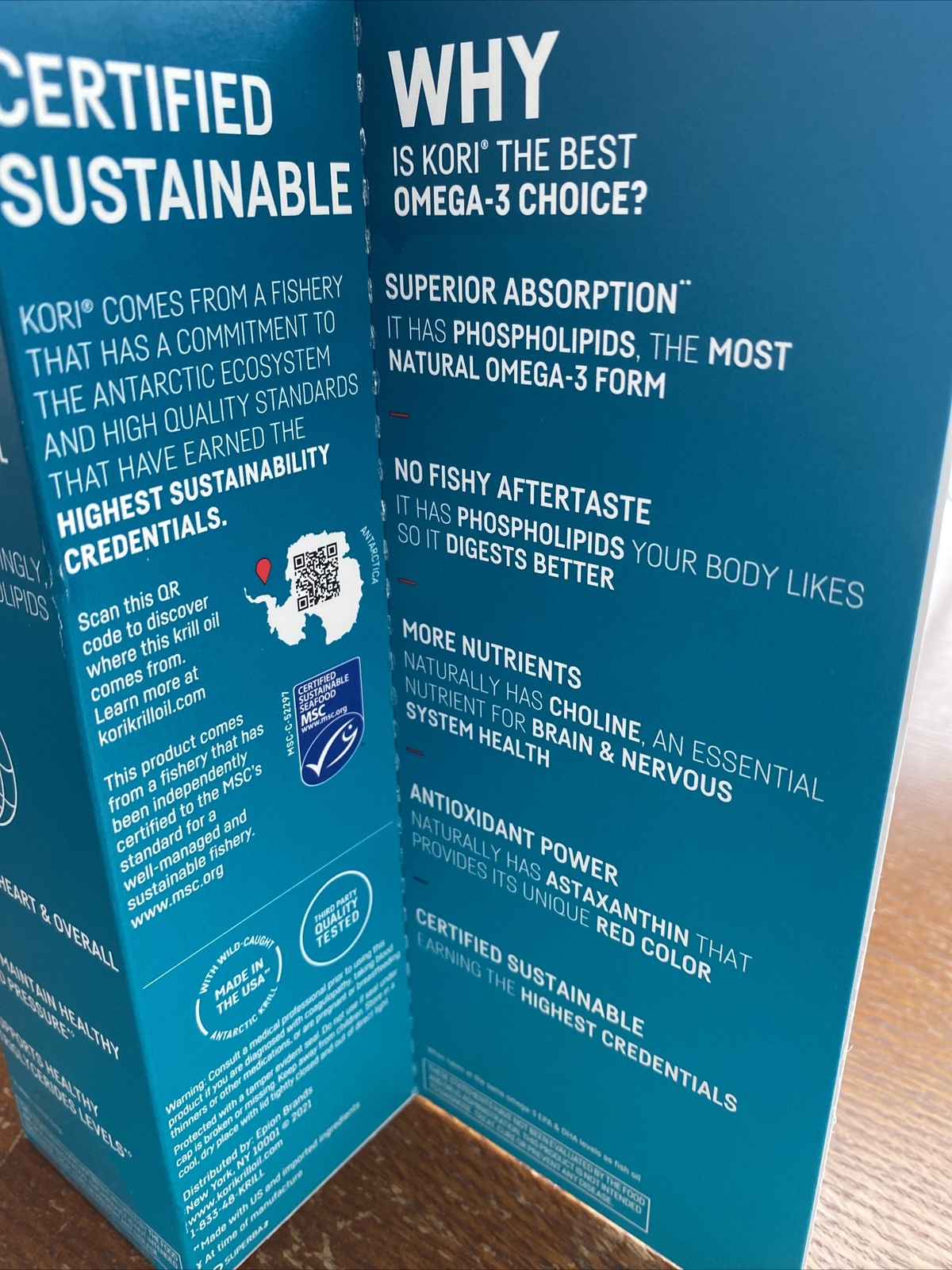 KORI KRILL OIL PURE ATLANTIC 400 MG OMEGA3 360 SOFTGELS ANTIOXIDENT