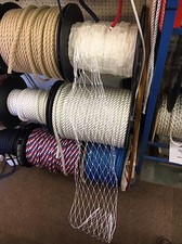 Guardrail Netting Boat Yacht 1 Metre Wide 50mm Mesh Rope - 5M Metres 1000mm high