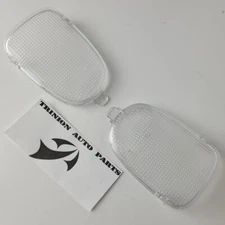 2002-2009 Chevy Trailblazer Front Rear Dome Light Lens Clear Cover Set OEM