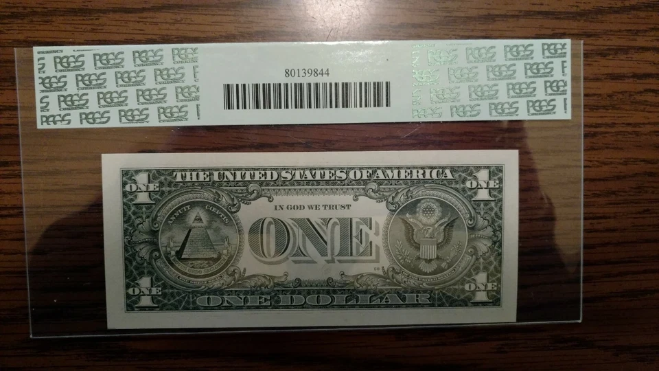 FR-1927-F* 2001 $1.00 FW Federal Reserve Note PCGS 66 PPQ Gem New STAR NOTE..... - Image 4 of 4