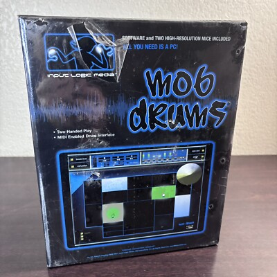 Vintage Input Logic Media Mob Drums Pro 1 For Windows - IMI Innovations
