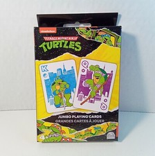 Teenage Mutant Ninja Turtles Jumbo Playing Cards, New, Nickelodeon, Spin Master