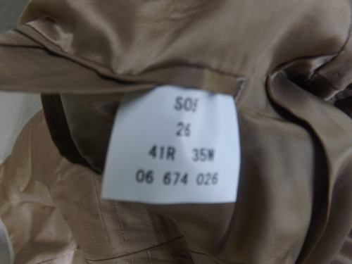 Brooks Brothers Brookscool Popeline Beige Blazer Sport Mantel Jacke Herren 41R USA - Bild 9 von 10
