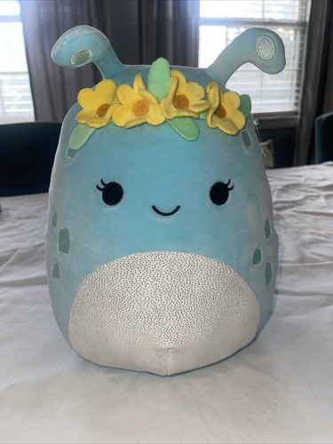 Squishmallow Nat-Nat the Blue Alien Soft Stuffy Kelly Toys - Picture 6 of 8
