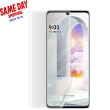 Anti-Shatter Soft Hydrogel Screen Protector f LG Velvet 5G UW LM-G900VM Phones