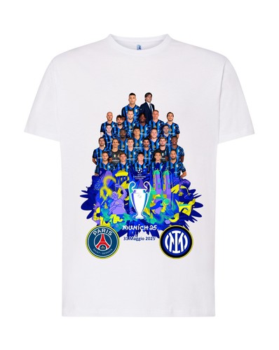 Maglietta Celebrativa Final ECL Berlin 2025 Inter vs PSG - Bild 2 von 4