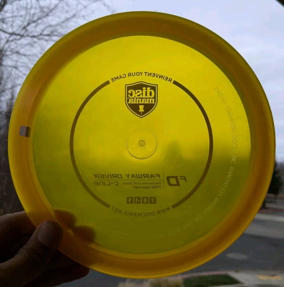 New Discmania 2nd Run C-Line FD 168g Innova Produced Disc Golf - Image 4 of 4