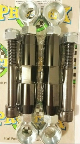 KLX250/S/SF Pro-tek Lowering Link Kit Kawasaki 2006-2021 Fully Adjustable Black - Picture 2 of 2