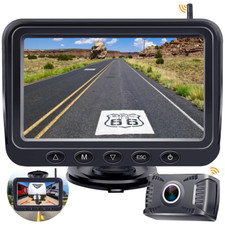 1080P Digital Wireless Car Rear View Reversing Camera Kit IP69+5" HD LCD Monitor