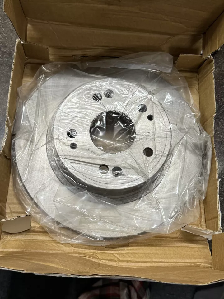 Lote de 2 rotores de freno de disco trasero Raybestos 980577R para 16-22 Acura ILX, 09-14 TSX Foto 2 de 3