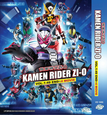 DVD LIVE ACTION KAMEN RIDER ZI-O Vol.1-49 End + 4 Movie English Subtitle Reg All