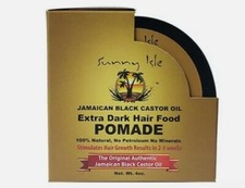 Sunny Isle Jamaican Black Castor Oil Extra Dark Hair Food Pomade 4oz