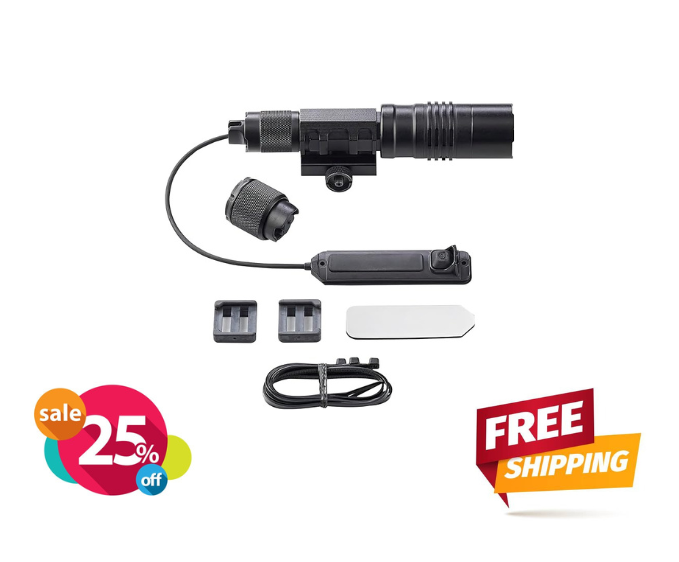 88090 ProTac Rail-Mount HL-X USB 1000-LmRechargeable Multi-Fuel Weapon Light A37