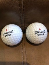 Vintage Lot of Spalding Eagle 4 Golf Balls 2 Surlyn Antique
