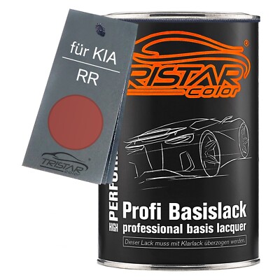 Autolack Dose spritzfertig für KIA RR Riviera Rose Metallic Basislack 1,0L