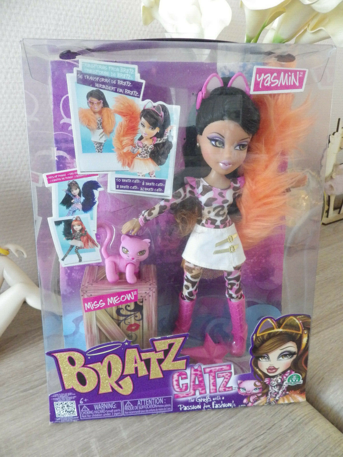 Poupée Bratz Cats Yasmin Giochi Preziosi 2012 retrouvez l'icône rare de votre enfance