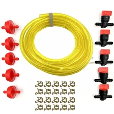 7FT  1/4” x 3/8” Fuel Line Hose Kit for Briggs Craftsman Troy Bilt Cub Cadet