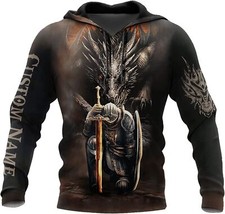 Personalized Men 3D HOODIE Halloween Gift Best Price Us Size Fathers Days Gift
