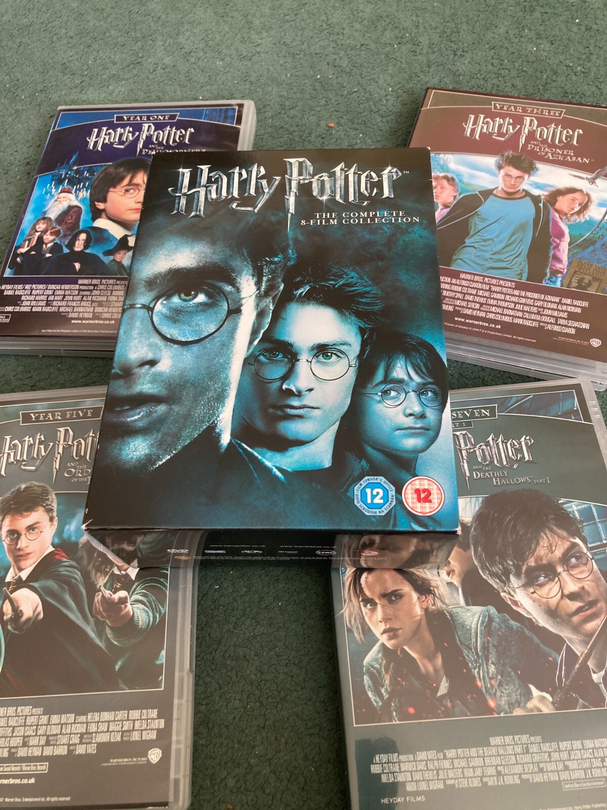 harry potter dvd box the complete 8 film collection eBay